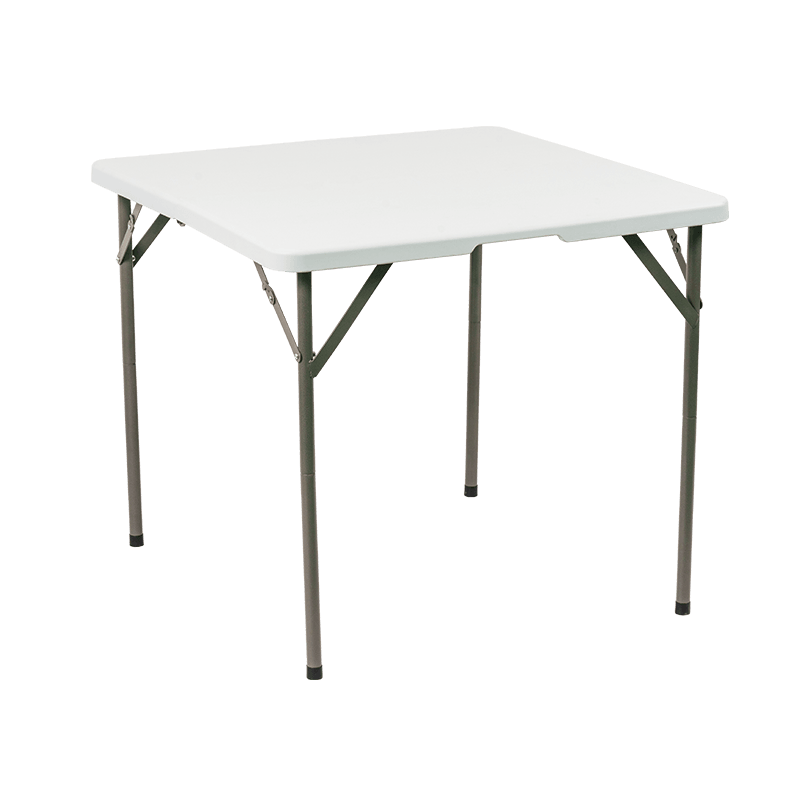 86cm Taşınabilir dış toz geçirmez katlanır kare masa